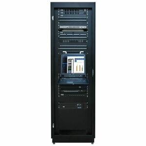 Tripp Lite by Eaton SmartRack SRX42UB 42U Floor Standing Rack Cabinet for Server, Patch Panel, LAN Switch - 482.60 mm Rack