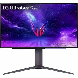 LG UltraGear 27GR95QE-B 27" (68.6 cm) Class WQHD Gaming OLED Monitor - 16:9 - Black - 26.5" (67.3 cm) Viewable - OLED - LE