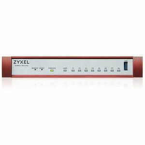 ZYXEL ZyWALL USG FLEX 100H Network Security/Firewall Appliance - 1 Year Security Bundle - 8 Port - 10/100/1000Base-T - Gig