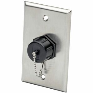 Tripp Lite series N206-KJ01-IND Network Connector - TAA Compliant - 1 x RJ-45 Network Female, 1 x 110-punchdown - Shieldin