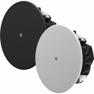Yamaha VC6NW 2-way Ceiling Mountable, Wall Mountable, Flush Mount, Recessed Mount Speaker - 100 W RMS - White - 165.10 mm 
