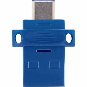 128GB Store 'n' Go Dual USB Flash Drive for USB-C Devices - Blue - 128 GB - USB 3.2 (Gen 1) Type A, USB 3.2 (Gen 1) Type C