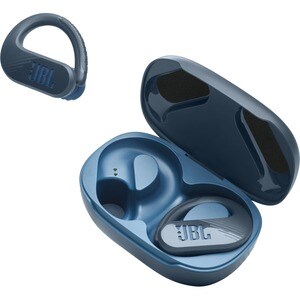 JBL Endurance Peak 3 True Wireless Over-the-ear Stereo Earset - Blue - Binaural - In-ear - Bluetooth - 16 Ohm - 20 Hz to 2