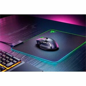 Razer Basilisk V3 X HyperSpeed Gaming Mouse - Optical - Wireless - Bluetooth/Radio Frequency - 2.40 GHz - Black - USB - 18