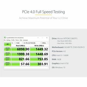 StarTech.com U.3 to PCI Express Adapter
