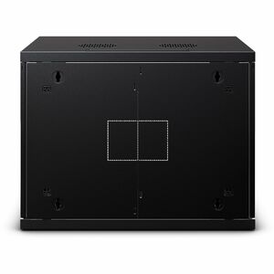 CyberPower CR9U61003 Wall Mount Enclosure - For Switch, Patch Panel - 9U Rack Height - Wall Mountable - Black - Metal - 13