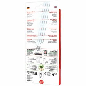 Displex Real Glass 10H Gehärtetes Glas Displayschutz für Galaxy A34 - für 16,5 cm (6,5 Zoll) LCD Smartphone - Kratzfest, S