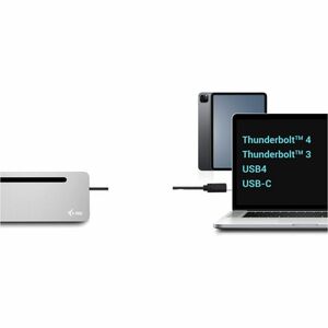 i-tec USB Type C Docking Station for Notebook, Tablet PC, Monitor, Headset, Microphone, Smartphone - Charging Capability -
