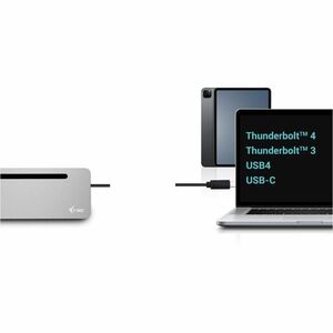 i-tec USB Type C Docking Station for Tablet PC, Microphone, Notebook, Monitor, Headset, Smartphone - Charging Capability -
