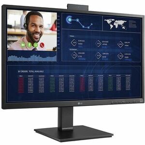 LG 27CQ651W-BP All-in-One Thin Client - Intel Pentium N6005 Quad-core (4 Core) 2 GHz - Black - 4 GB RAM DDR4 SDRAM - 256 G