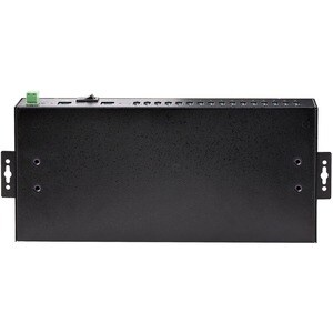 16-Port Industrial USB 3.0 Hub 5Gbps Metal DIN/Surface/Rack Mountable ESD Protection Terminal Block Power up to 120W Share