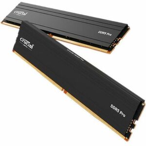 Micron Pro 64GB (2 x 32GB) DDR5 SDRAM Memory Kit - For Desktop PC - 64 GB (2 x 32GB) - DDR5-5600/PC5-44800 DDR5 SDRAM - 56