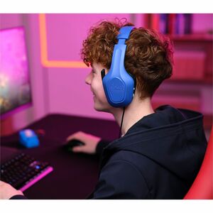 Trust Gaming Zirox 415B Kabel Auf den Ohren, Über das Ohr Stereo Gaming Headset - Blau - Binaural - Geschlossen - 20 Hz bi