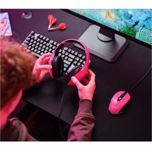Trust GXT 415P Zirox Kabel Kopfbügel Stereo Gaming Headset - Rosa - Binaural - Ohrumschließend - 20 Hz bis 20 kHz Frequenz