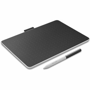 Wacom One Graphics Tablet - Graphics Tablet - 2540 lpi Cable - 2048 Pressure Level - Pen - 1 - PC, Mac, Chrome - Red, Black