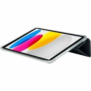 MOBILIS EDGE Carrying Case (Folio) for 27.7 cm (10.9") Apple iPad (10th Generation) Tablet, Stylus - Black, Transparent - 