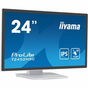 iiyama ProLite T2452MSC-W1 24 Zoll Class LCD-Touchscreen-Monitor - 16:9 Format - 14 ms Reaktionszeit - 60,5 cm (23,8 Zoll)