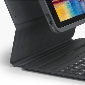 ZAGG Pro Keys Keyboard/Cover Case Apple iPad (10th Generation) Tablet - Black - Drop Resistant - Polycarbonate, Rubber Body