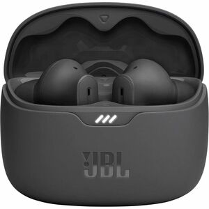 JBL Tune Beam True Wireless Earbud Stereo Earset - Black - Binaural - In-ear - Bluetooth - 16 Ohm - 20 Hz to 20 kHz - Nois