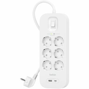 BELKIN SURGE PROTECTION USB-C 6 OUTLET