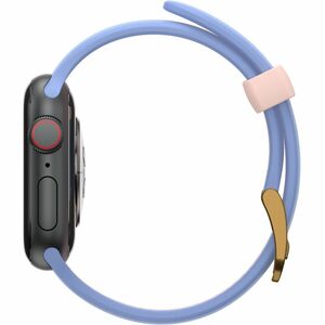OtterBox Adjustable Smartwatch Band - Buckle Attachment - Blue - Silicon, Stainless Steel