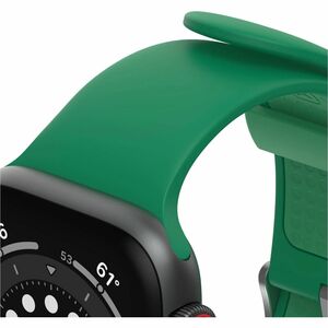 OtterBox Adjustable Smartwatch Band - Buckle Attachment - Green Juice - Silicon, Stainless Steel