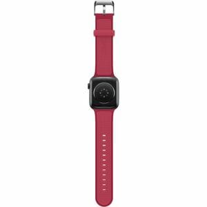 OtterBox Adjustable Smartwatch Band - Buckle Attachment - Rouge Rubellite - Silicone, Stainless Steel, Silicon