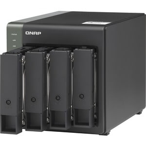 QNAP, QNAP Cost-effective Business NAS with Integrated 10GbE SFP+ Port - Alpine AL-314 Quad-core (4 Core) 1.70 GHz - 4 x H