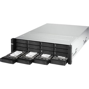 QNAP, QNAP Enterprise ZFS NAS ES1686DC-2142IT-128G SAN/NAS Storage System - 2 x Intel Xeon D-2142IT Octa-core (8 Core) 1.9