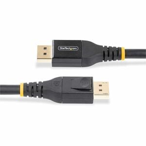 StarTech.com 50ft (15m) VESA-Certified Active DisplayPort 1.4 Cable, DP8K w/HBR3/HDR10/MST/DSC 1.2/HDCP 2.2, 8K 60Hz, 4K 1
