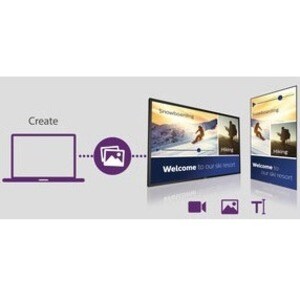 Philips 43BDL4550D 1079,50 mm LCD Ecrã de assinatura digital - Energy Star - Cortex A73 - 3 GB DDR SDRAM - 3840 x 2160 - 5