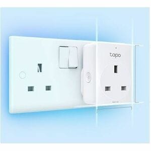 TP-Link Mini Smart Tapo P110M Smart Plug - 1 x AC Power Plug - 1 x AC Power Receptacle - 120 V AC / 16 A, 230 V AC - Googl