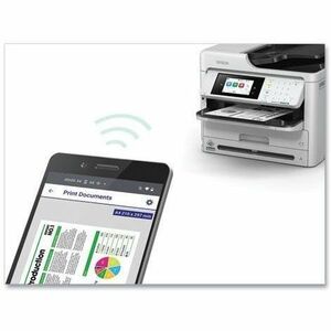 Epson WorkForce Pro WF-M5899 Wired & Wireless Inkjet Multifunction Printer - Monochrome - Copier/Fax/Printer/Scanner - 120