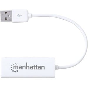 Manhattan 506731 Tarjeta Fast Ethernet para Computador/Notebook - 10/100Base-TX - De Escritorio - USB 3.0 - 1 Puerto(s) - 