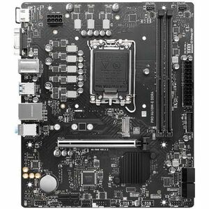 MSI H610M-E DDR4 Gaming Desktop Motherboard - Intel H610 Chipset - Socket LGA-1700 - Micro ATX - Pentium Gold, Celeron Pro