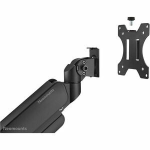 Bras support d'écran Neomounts pour Moniteur, Ecran, Ecran incurvé, Ecran Plat - Noir - Réglable en hauteur - 1 Écran(s) s