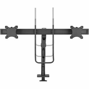 Neomounts NEXT One Mounting Arm for Monitor, Display - Black - Height Adjustable - 2 Display(s) Supported - 43.2 cm to 68.