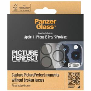 PanzerGlass ® PicturePerfect Camera Lens Protector iPhone 15 Pro | 15 Pro Max. Brand compatibility: Apple, Compatibility: 