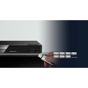 Panasonic DMP-BD84 1 Disc(s) Blu-ray Disc Player - Black - Dolby Digital, Dolby TrueHD, Dolby Digital Plus, DTS-HD Master 