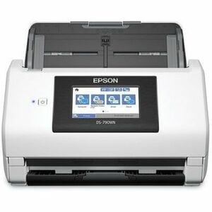 Escáner ADF Epson DS-790WN - Inalámbrico - Gran formato - 600 ppp Óptico - 32-bit Color - 24-bit Escala de grises - 45 ppm