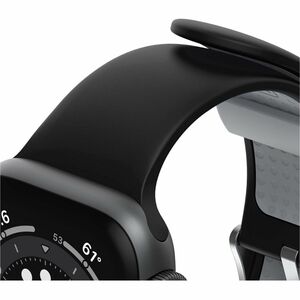 OtterBox Adjustable Smartwatch Band - Buckle Attachment - Pavement - Silicon, Stainless Steel