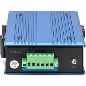 Digitus Industrial Transceiver/Medienkonverter - 2 Anschluss(e) - 1 x Netzwerk (RJ-45) - 1 x SC - Twisted Pair, Glasfaserl