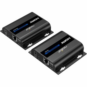 Rocstor TrueReach 1080p HDMI & IR Over IP Extender - 1080p 60Hz up to 393ft (120m) - Over IP Extender - IR Passback - One 