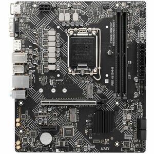 MSI H610M-G Gaming Desktop Motherboard - Intel H610 Chipset - Socket LGA-1700 - Micro ATX - Core, Pentium Gold, Celeron Pr