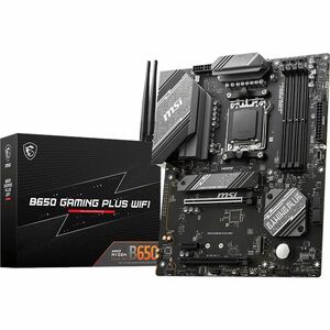 MSI MAG B650 GAMING PLUS WIFI Gaming Desktop Motherboard - AMD B650 Chipset - Socket AM5 - Micro ATX - Ryzen 7 Processor S