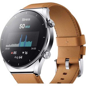 MI Watch S1 Smart Watch - Redondo Case Shape - 46.50mm Case Height - 46.50mm Case Width - Plata Band Color - Acero Inoxida