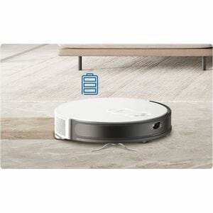 Tapo RV20 Mop Bagged Robot Vacuum/Mop - 400 mL Dust Capacity - 300 mL Water Tank Capacity - Brush - Carpet - HEPA - Smart 