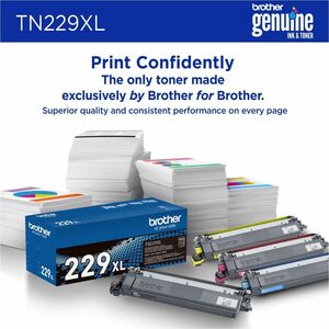 Brother Original High Yield Laser Toner Cartridge - Black - 1 Each - 3000 Pages
