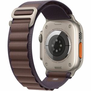 Apple Adjustable Smartwatch Band - 1 - Large (L) - Loop Attachment - Indigo - Polyester