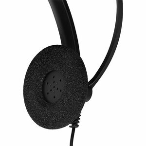 EPOS IMPACT SC 30 Wired On-ear Mono Headset - Black - Monaural - Electret, Condenser, Noise Cancelling, Uni-directional Mi